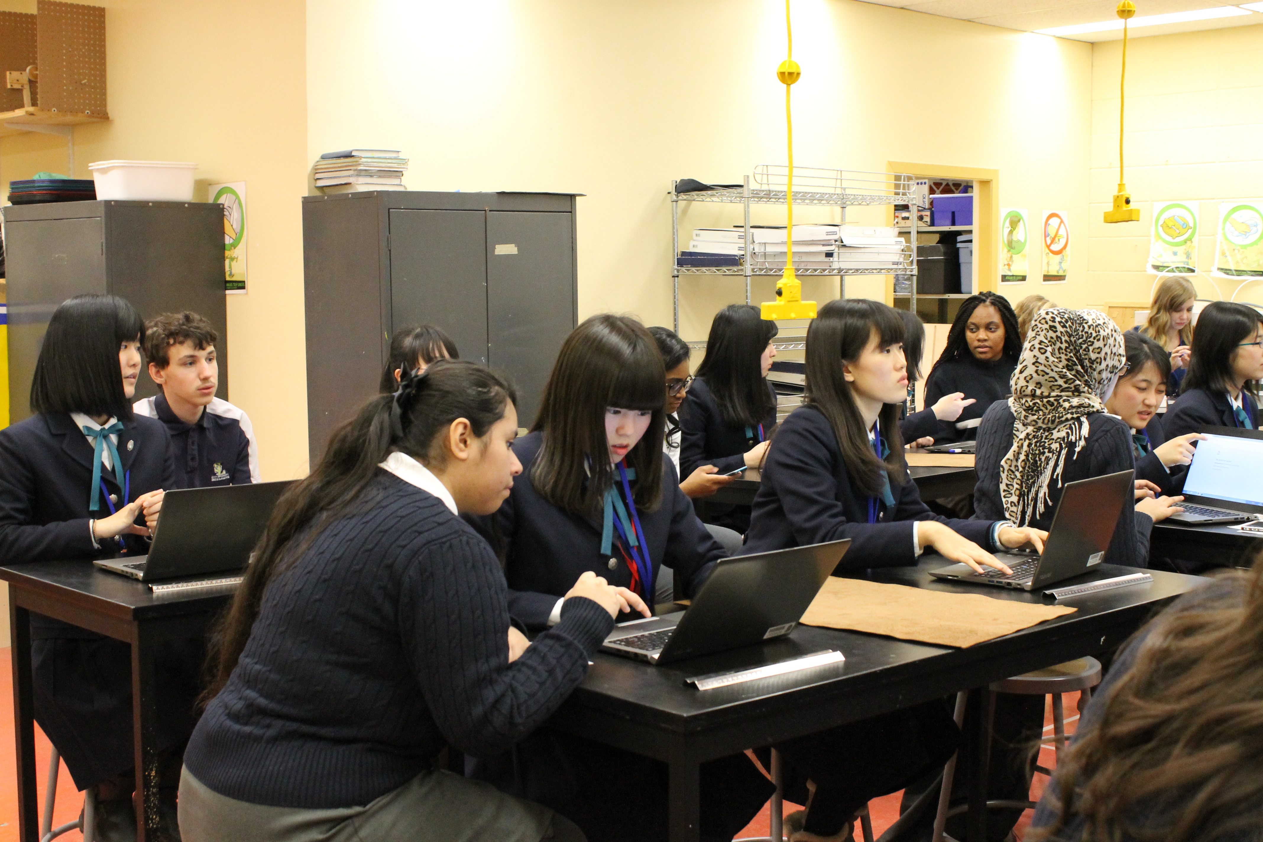 School exchange with Saint-Laurent High School