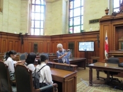 市庁舎訪問