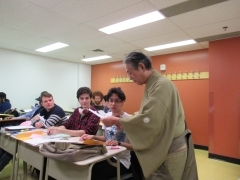 UQAMでのワークショップ
