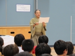 モントリオール日本語補習校での公演