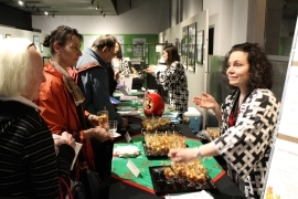 Dégustation de saké et de canapés japonais
