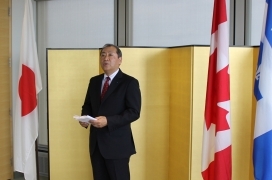 Congratulatory speech of Consul General Kuramitsu