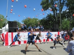 “Soran bushi” dance performance