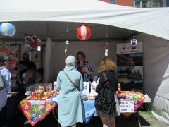 Consulate booth