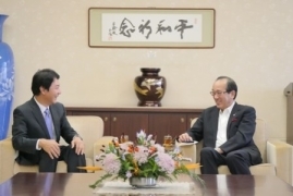 松井広島市長表敬訪問