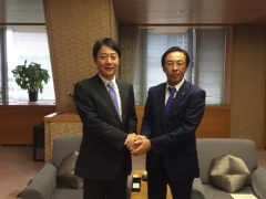 西脇京都府知事表敬訪問