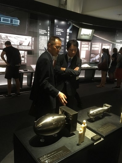 広島平和記念資料館視察