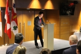 Speech of Mr. Izawa, Consul General