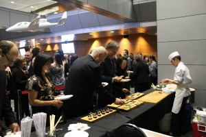 Japanese cuisine demonstration