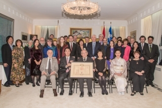 Conferment ceremony for Mr. Jean Dorion, Former Delegate General of Quebec in Tokyo (March 5, 2020)