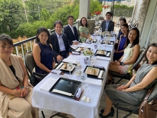 Meeting with representatives of Montreal Japanese Language Center (July 3, 2020)