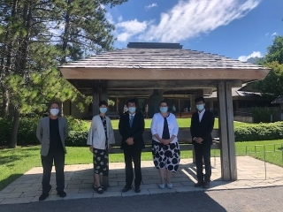 Visit to the Japanese Garden of the Montreal Botanical Garden (August 6, 2020)