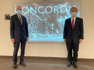 Visit to Concordia University (February 25, 2022)