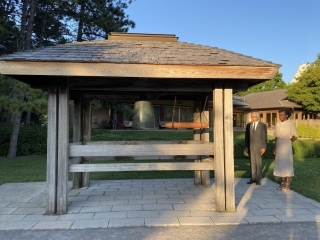 Cérémonie de la Paix à la mémoire de Hiroshima au Jardin botanique de Montréal (le 5 août 2022)