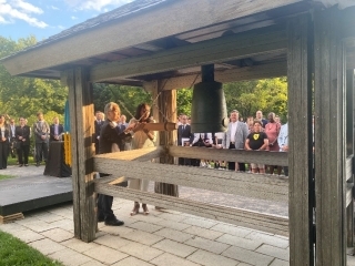 Cérémonie de la Paix à la mémoire de Hiroshima au Jardin botanique de Montréal (le 5 août 2023)