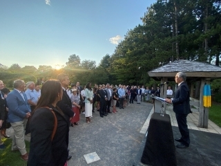 Cérémonie de la Paix à la mémoire de Hiroshima au Jardin botanique de Montréal (le 5 août 2023)