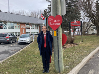 Consul General Uchikawa’s visit to the Municipality of Saint-Valentin (February 11, 2024)