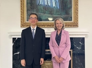 ソニア・ベランジェ・ケベック州保健・高齢者担当大臣との面会(11月15日)