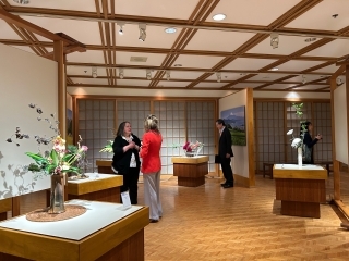 いけばなインターナショナル定期華道展(5月9日)