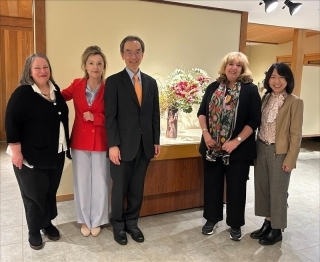 Exposition d'ikebana par la section de Montréal d'Ikebana international (le 9 mai 2025)