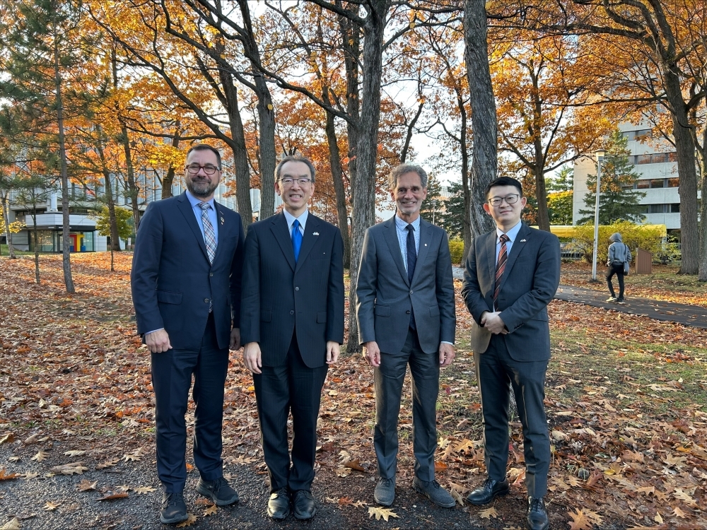 Rencontre avec les vice-recteurs de l’Université Laval M. André Darveau et M. François Gélineau (le 23 octobre 2025)