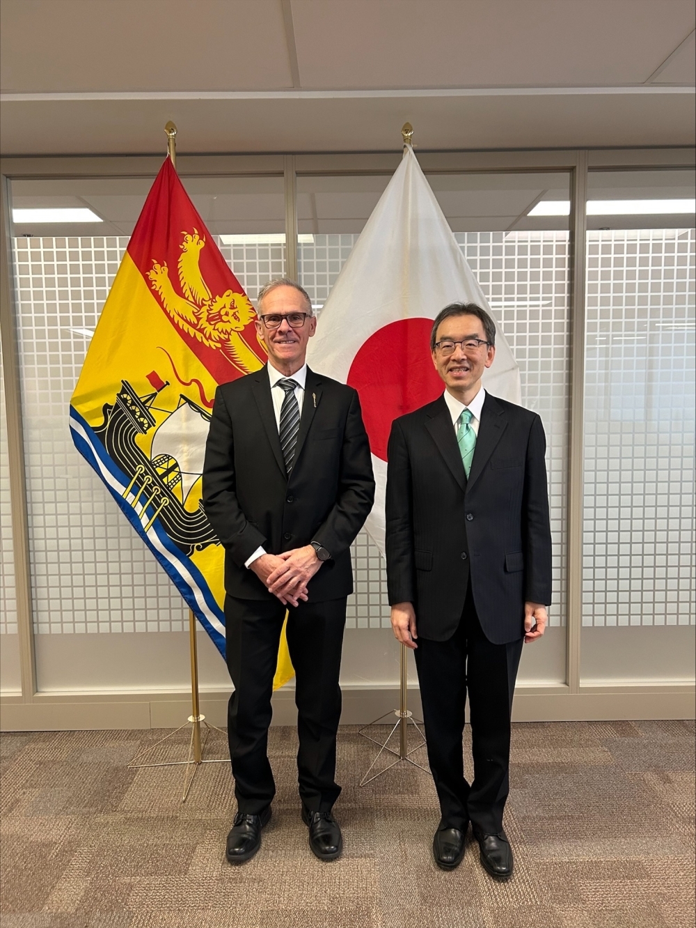 Visite officielle du Consul Général Uchikawa au Nouveau-Brunswick (29-31 octobre 2025)