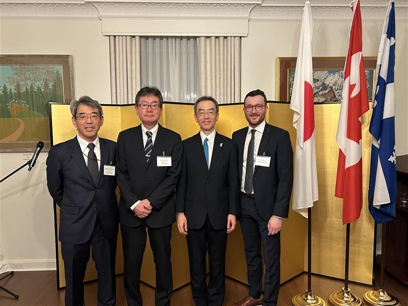 Échange de vœux du Nouvel An avec la Chambre de commerce et d’industrie japonaise de Montréal (le 27 février 2026)