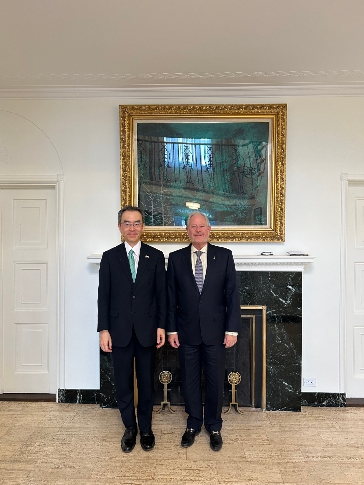 スターン・ウェストマウント市長との面会（3月4日）