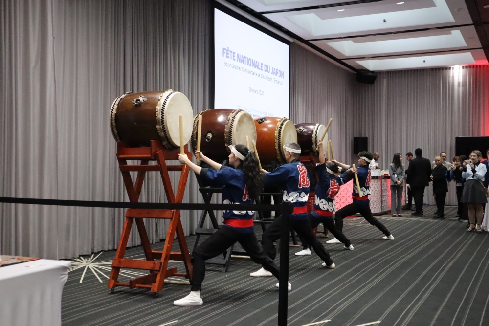 Réception de la fête nationale à l’occasion de l’anniversaire de Sa Majesté l’Empereur du Japon (le 20 mars 2026)