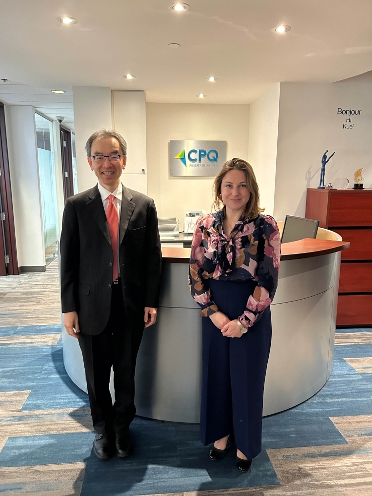 Meeting with Michelle LLambías Meunier, President and Chief Executive Officer of the CPQ (Conseil du patronat du Québec) (May 13, 2026)