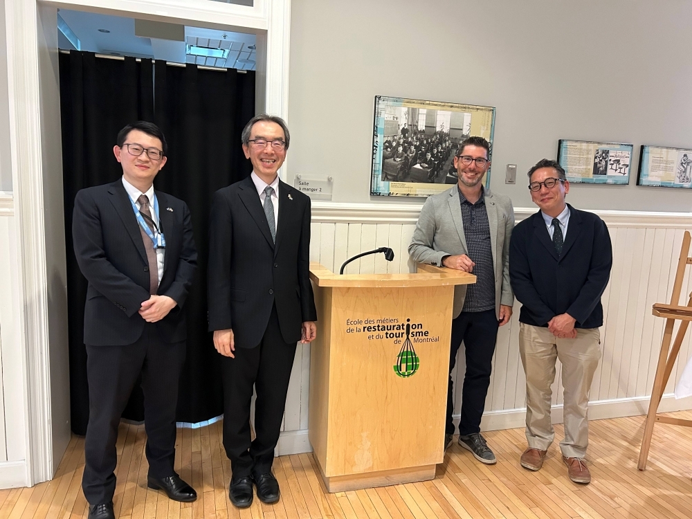 Visit of the École des métiers de la restauration et du tourisme de Montréal (Montreal School of Hospitality and Tourism) (June 23, 2026)